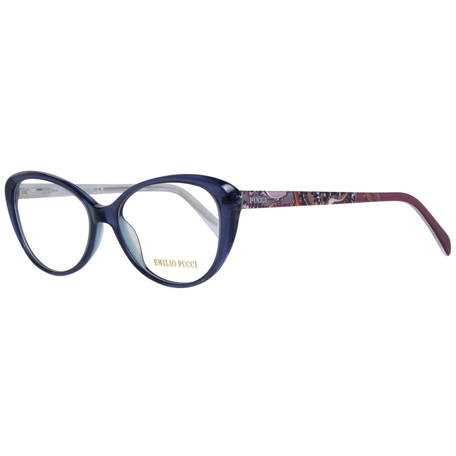 Montures optiques bleues Emilio Pucci pour femme