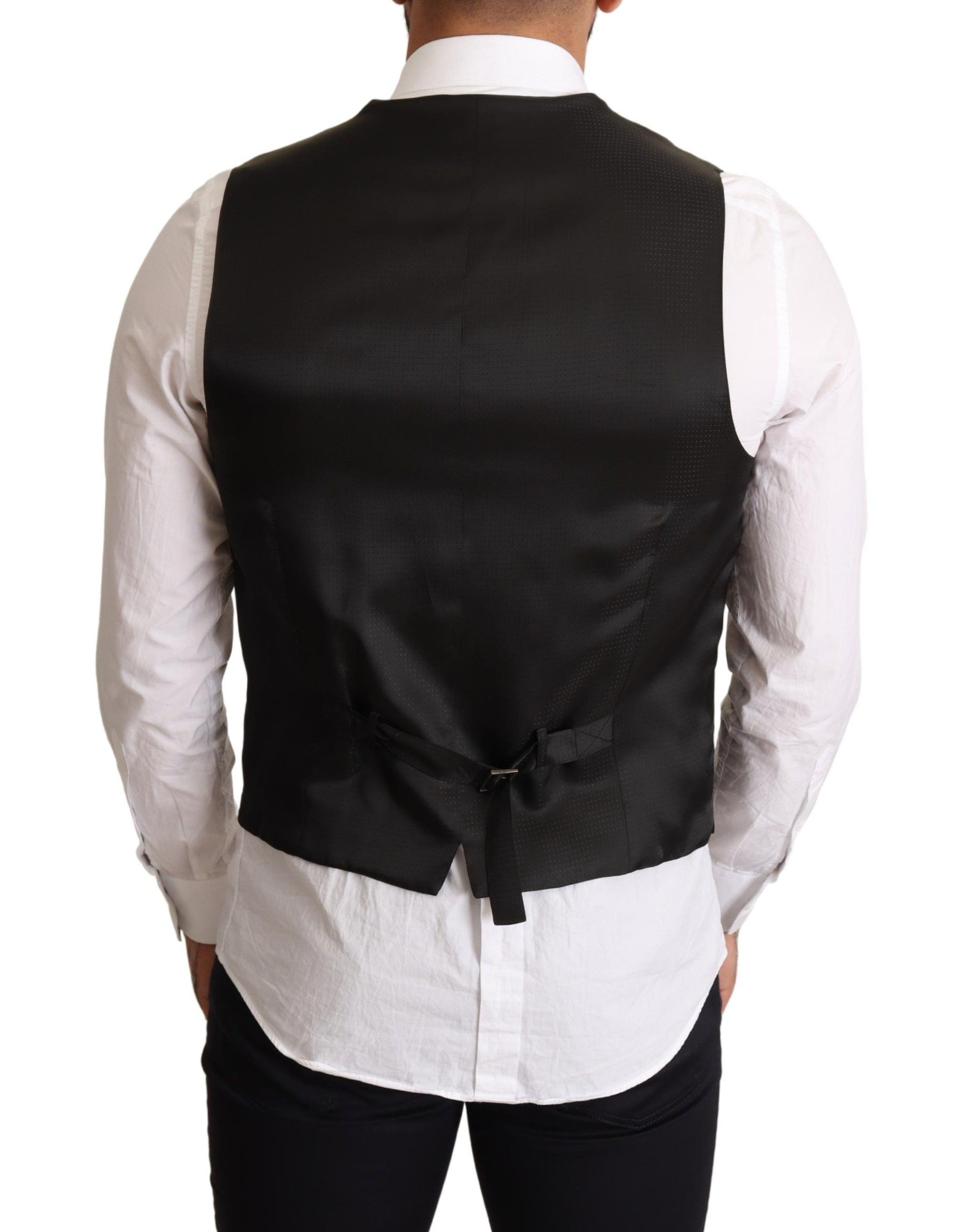 Gilet de costume Dolce & Gabbana noir