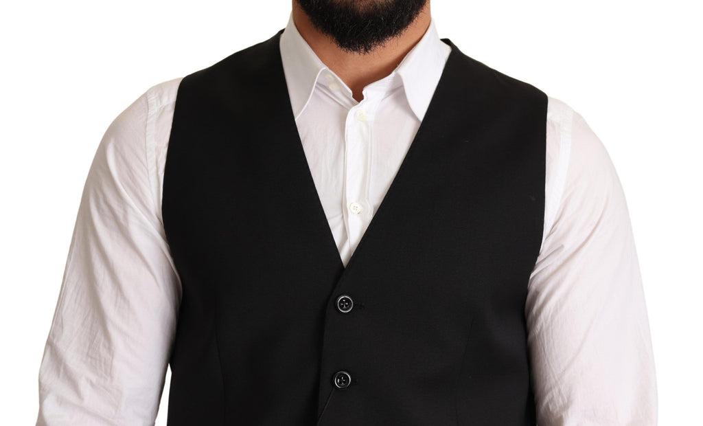 Gilet de costume Dolce & Gabbana noir