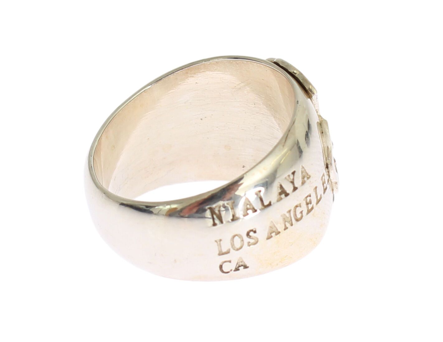 Nialaya Silberkreuz Damenring aus 925er Sterlingsilber