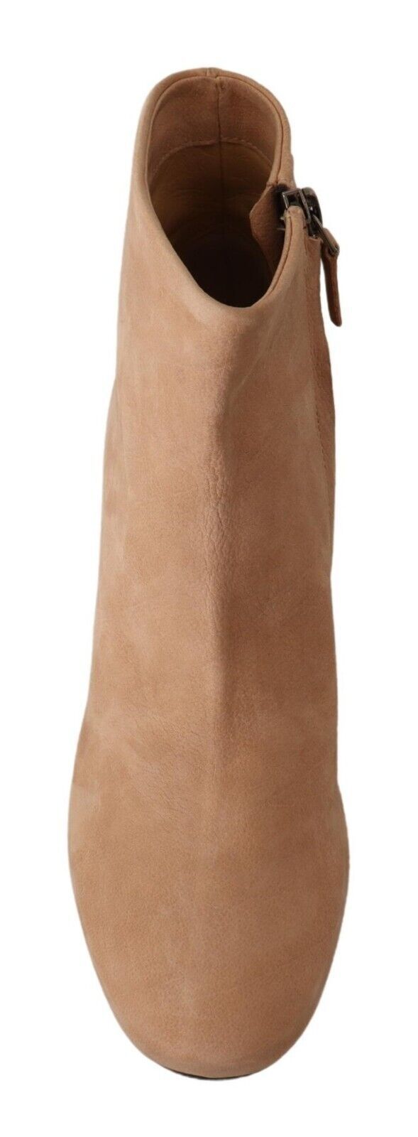 DEL CARLO Escarpins Mi-hauts en Daim Beige