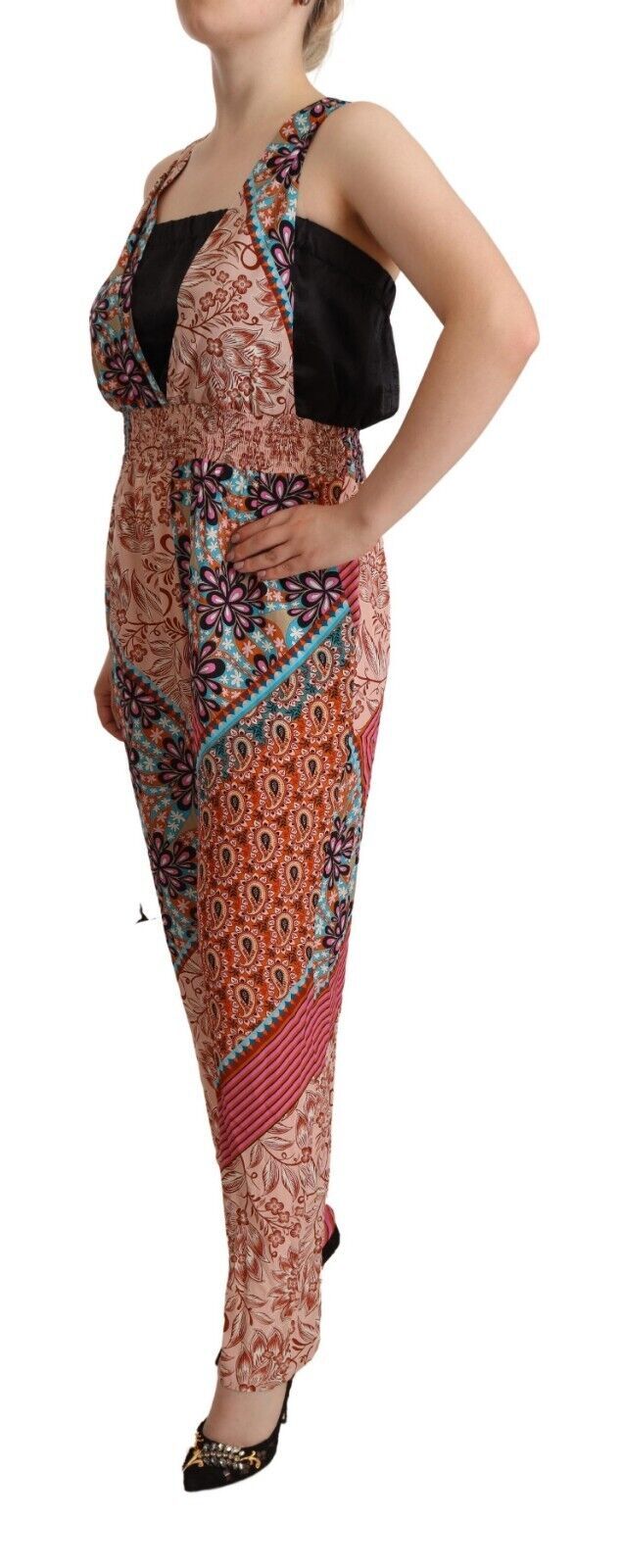 Robe-combinaison femme PINKO en viscose multicolore à imprimé floral
