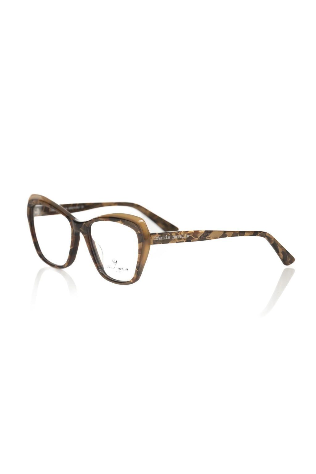 Monture de lunettes femme Frankie Morello en acétate beige