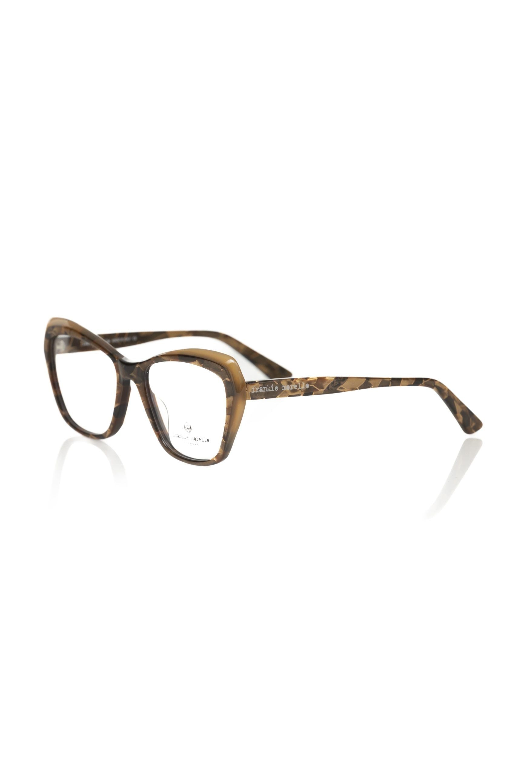 Monture de lunettes femme Frankie Morello en acétate beige