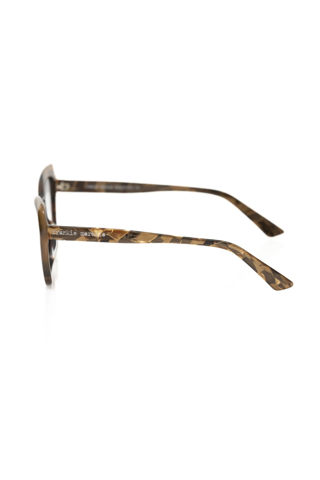 Monture de lunettes femme Frankie Morello en acétate beige