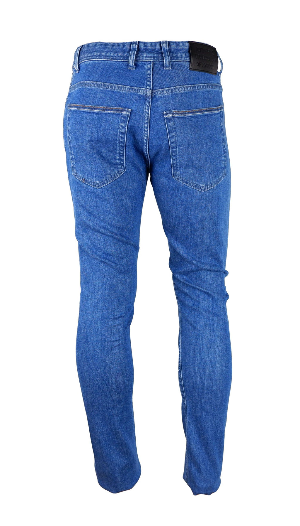 Aquascutum Hellblaue Herrenjeans aus Baumwolle