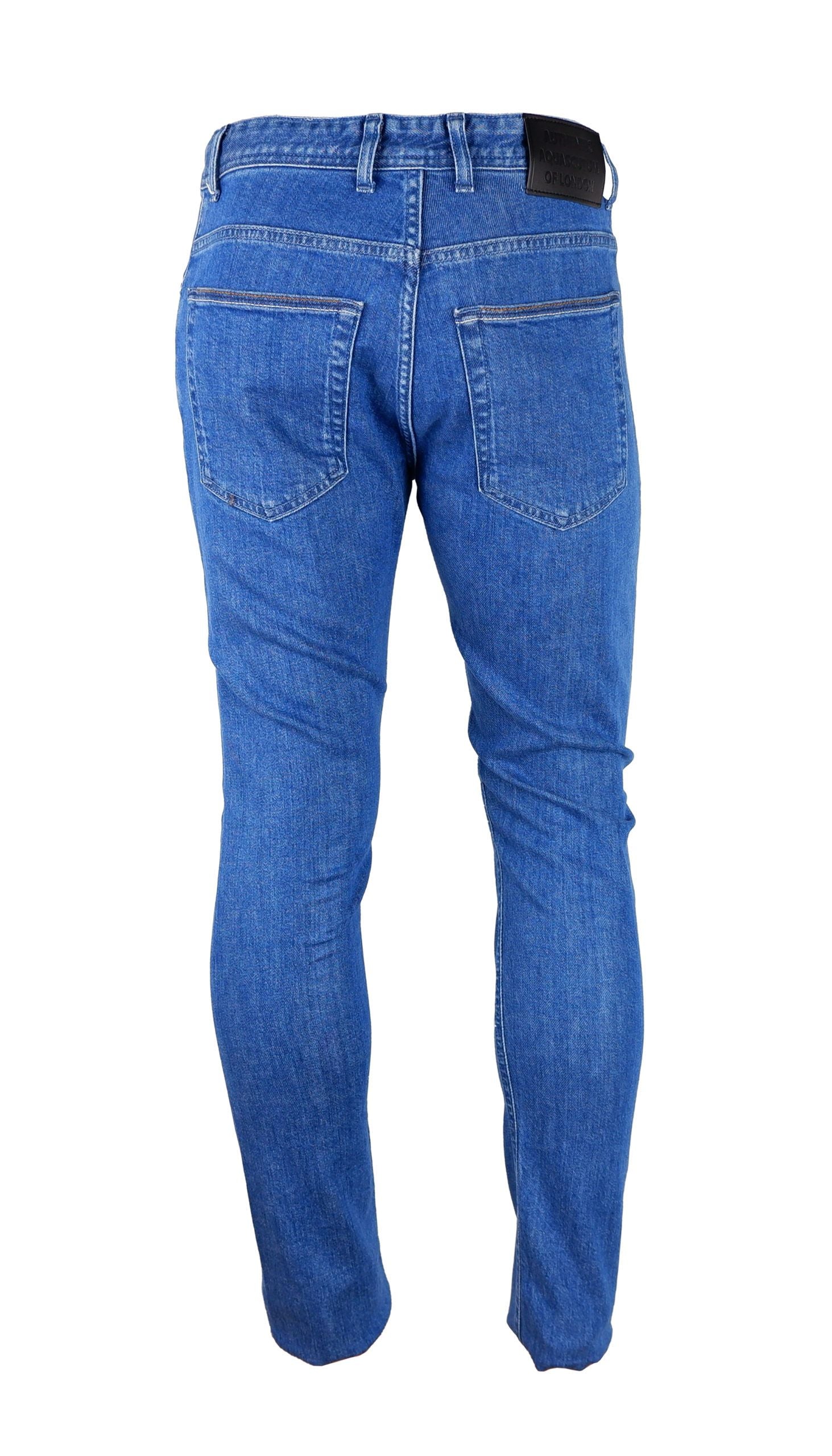 Aquascutum Hellblaue Herrenjeans aus Baumwolle