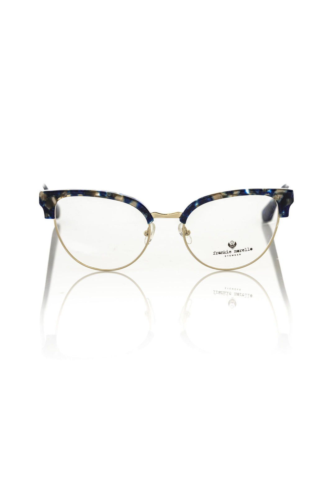 Monture Frankie Morello Métal Bleu Femme