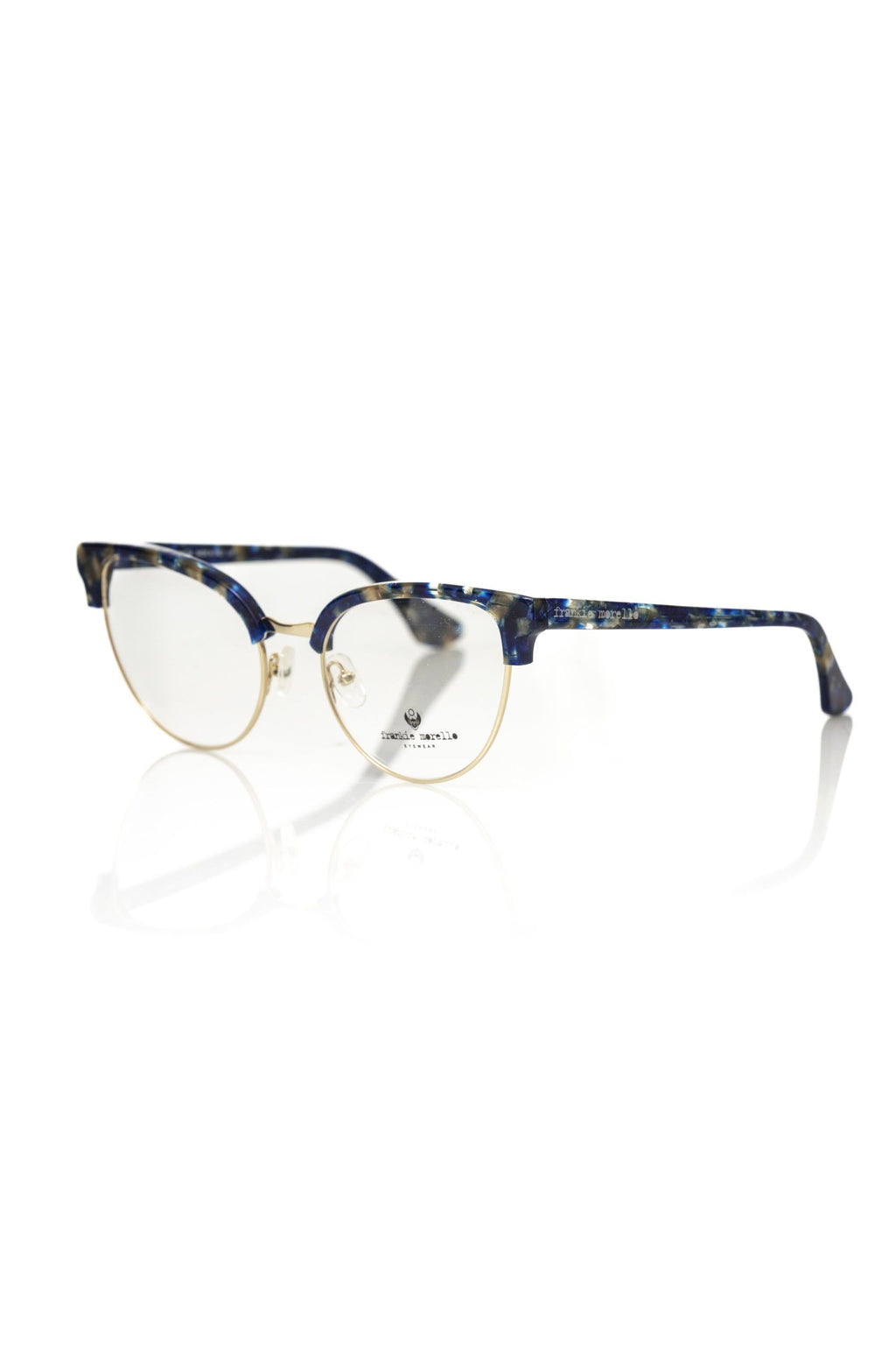 Monture Frankie Morello Métal Bleu Femme