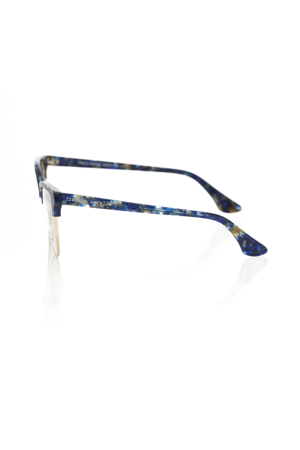 Monture Frankie Morello Métal Bleu Femme