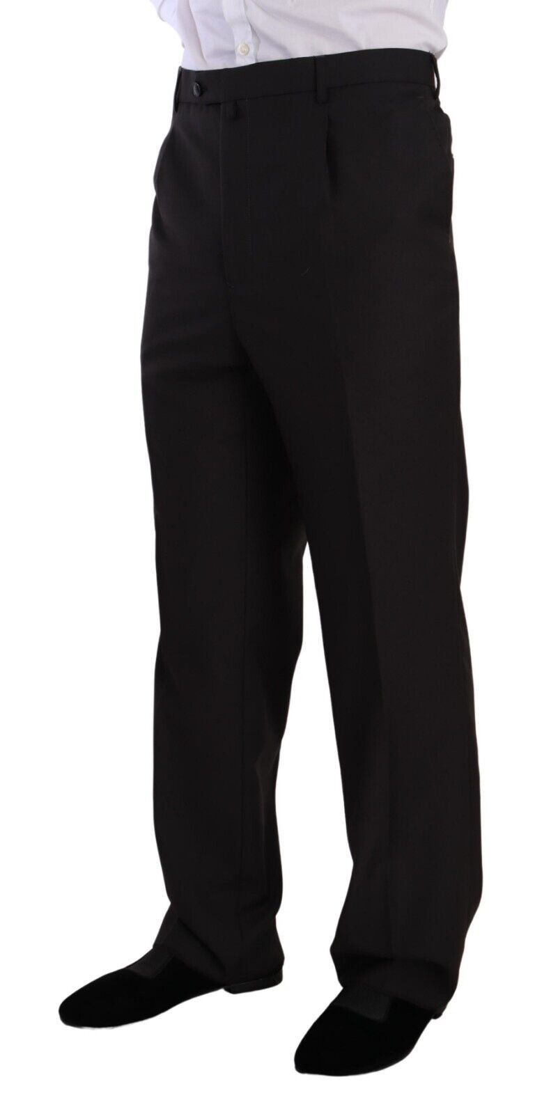 Costume de cérémonie simple boutonnage en polyester gris Domenico Tagliente