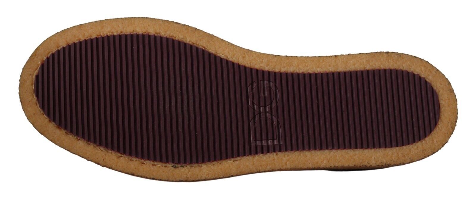 Dolce &amp; Gabbana – Slipper aus Wildleder in Braun mit Mokassin-Absatz