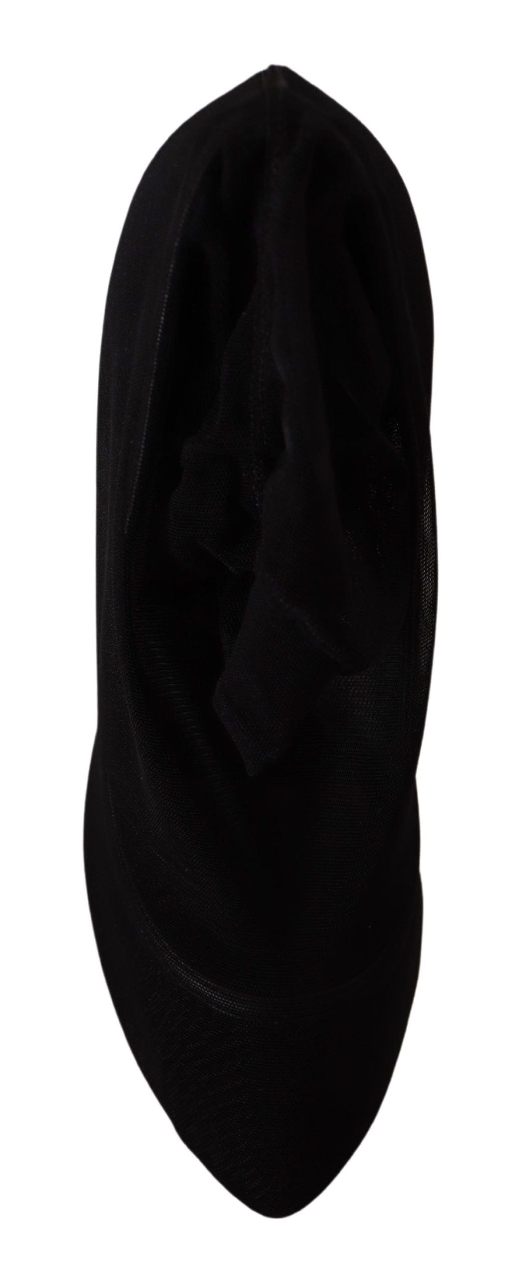 Chaussures à talons Dolce & Gabbana en tulle stretch noir