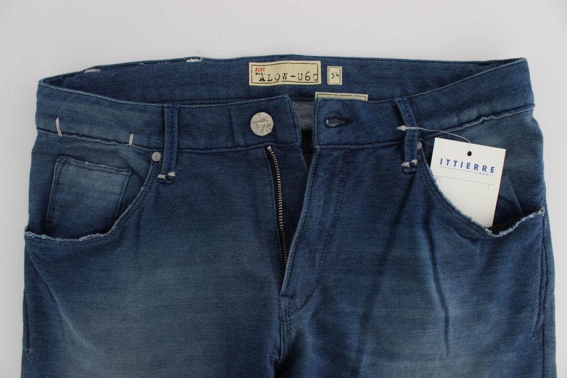 Jean slim Acht Blue Wash en coton stretch