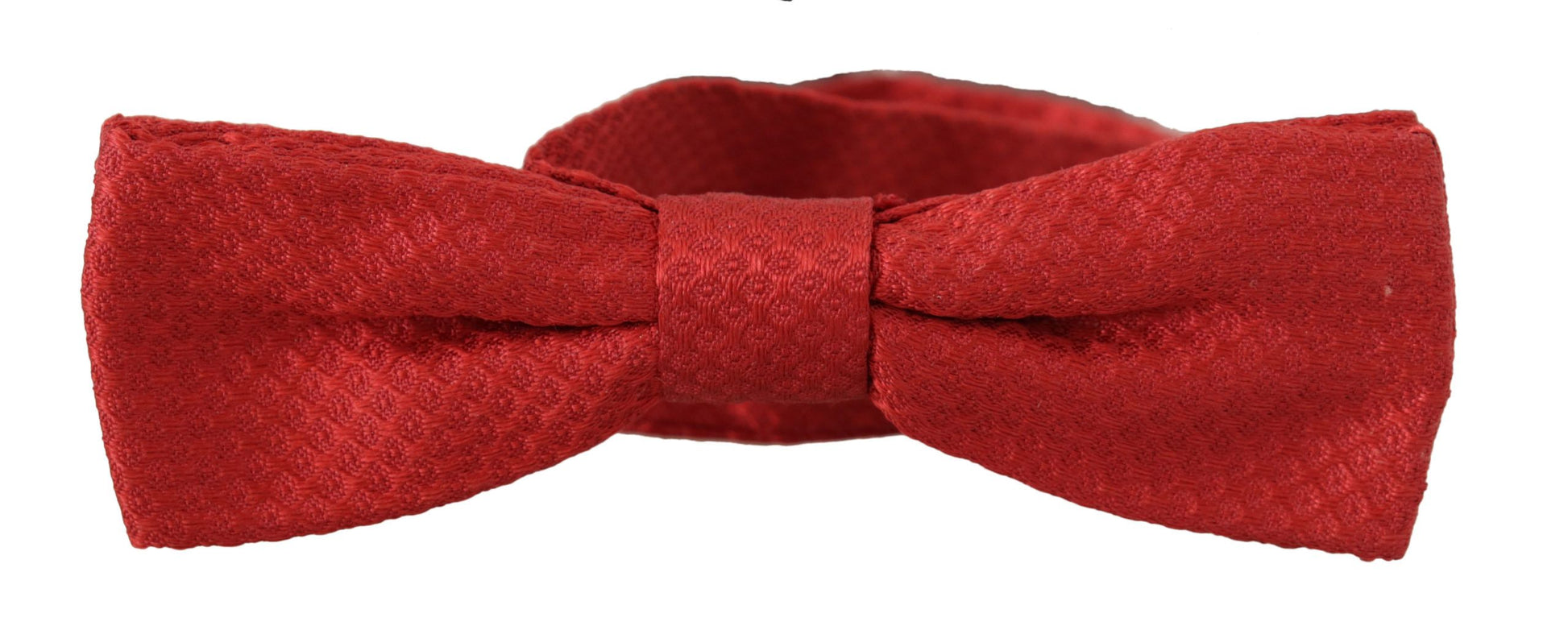 Nœud papillon Dolce & Gabbana en soie rouge 100 % réglable