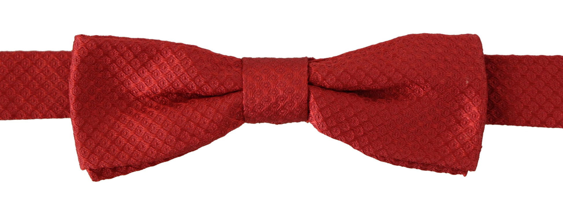 Nœud papillon Dolce & Gabbana en soie rouge 100 % réglable