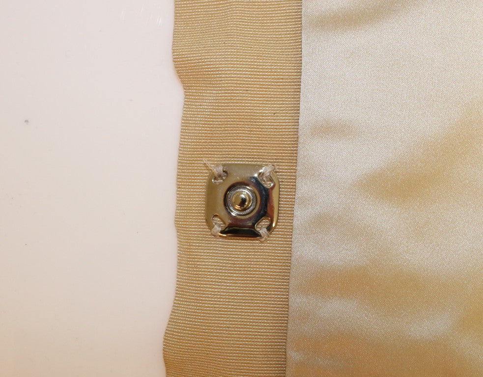 Foulard-col en fourrure de vison beige Dolce & Gabbana