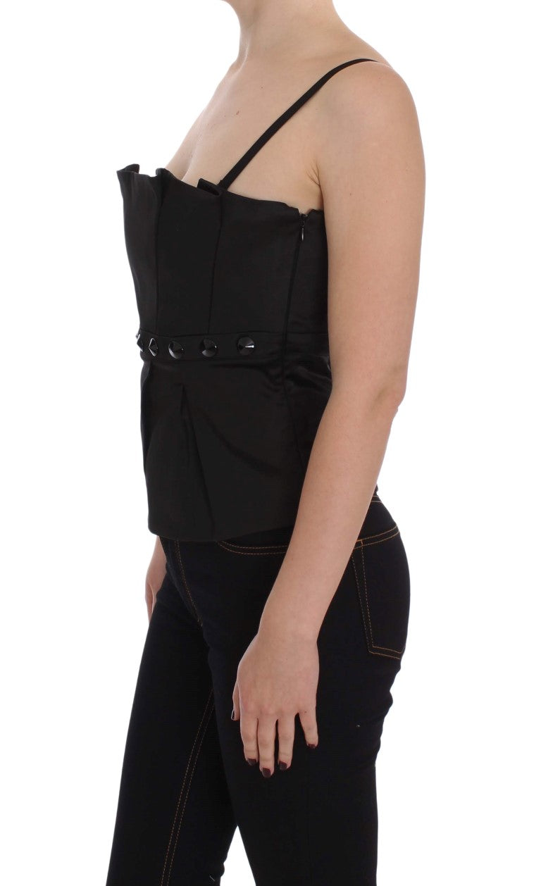 Exte Schwarzes Tanktop für Party und Abend