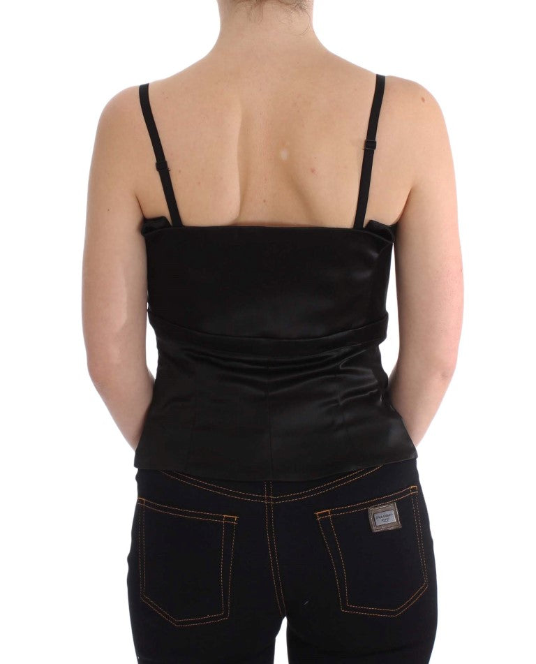 Exte Schwarzes Tanktop für Party und Abend
