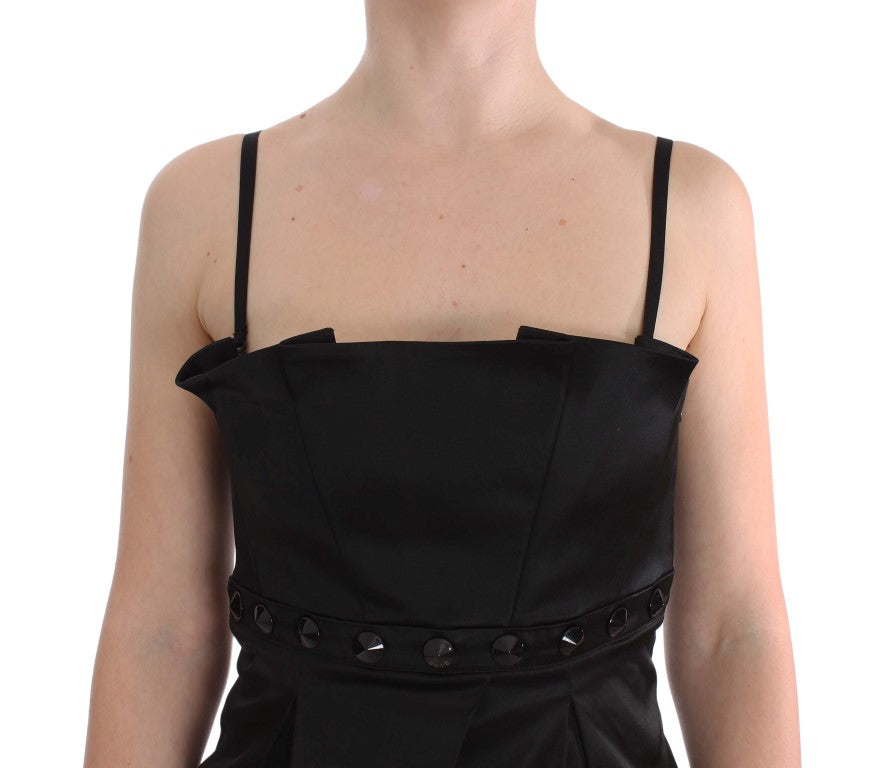 Exte Schwarzes Tanktop für Party und Abend