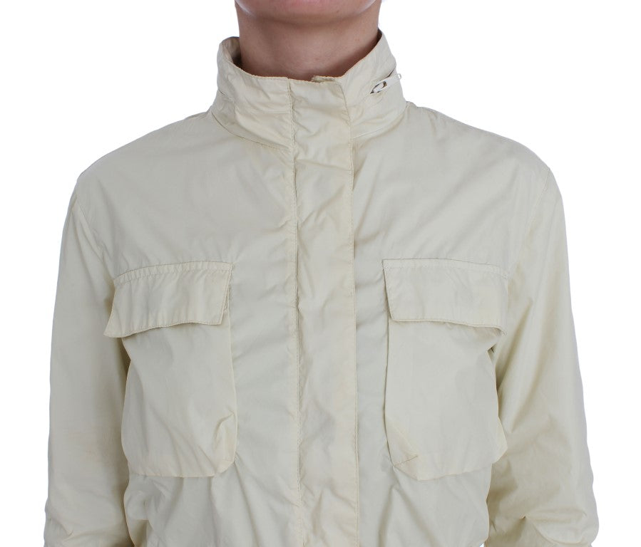 PAROSH – Wetterfester Trenchcoat in Beige