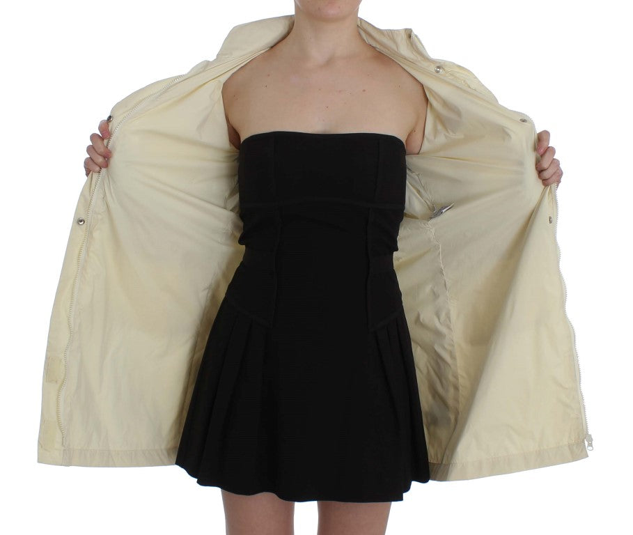 PAROSH – Wetterfester Trenchcoat in Beige