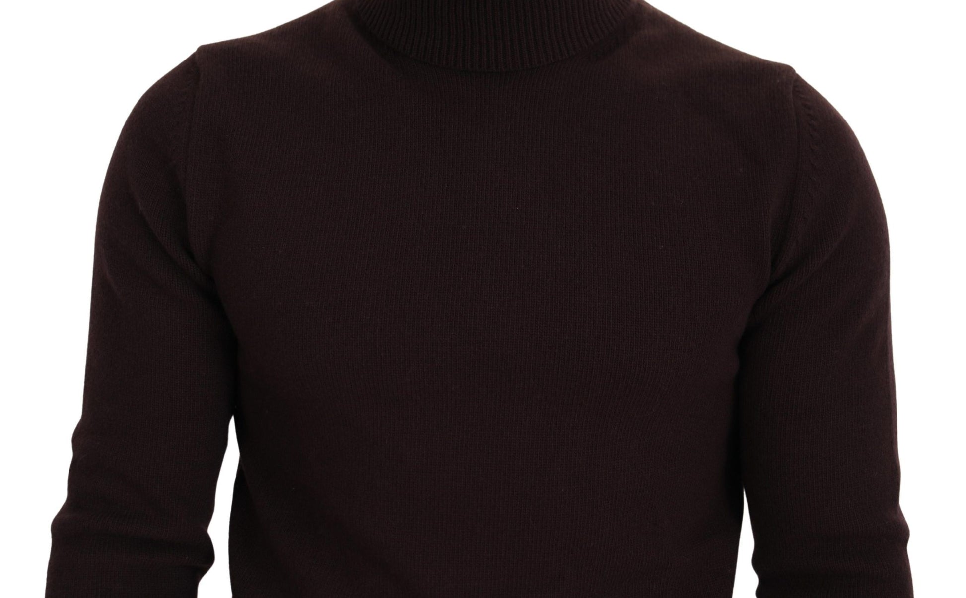 Pull ras-du-cou Dolce & Gabbana en laine marron