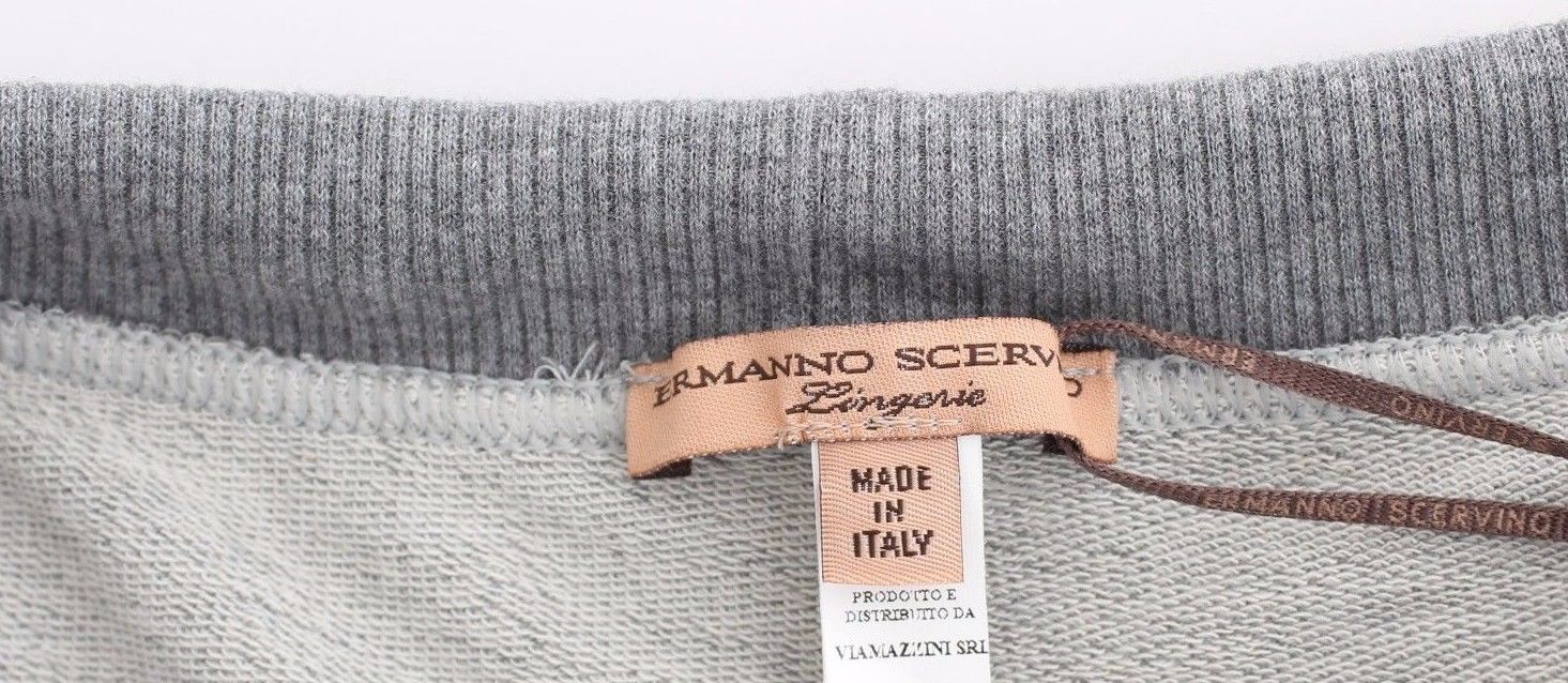 Ermanno Scervino Lingerie Shorty gris Hotpants vêtement de nuit