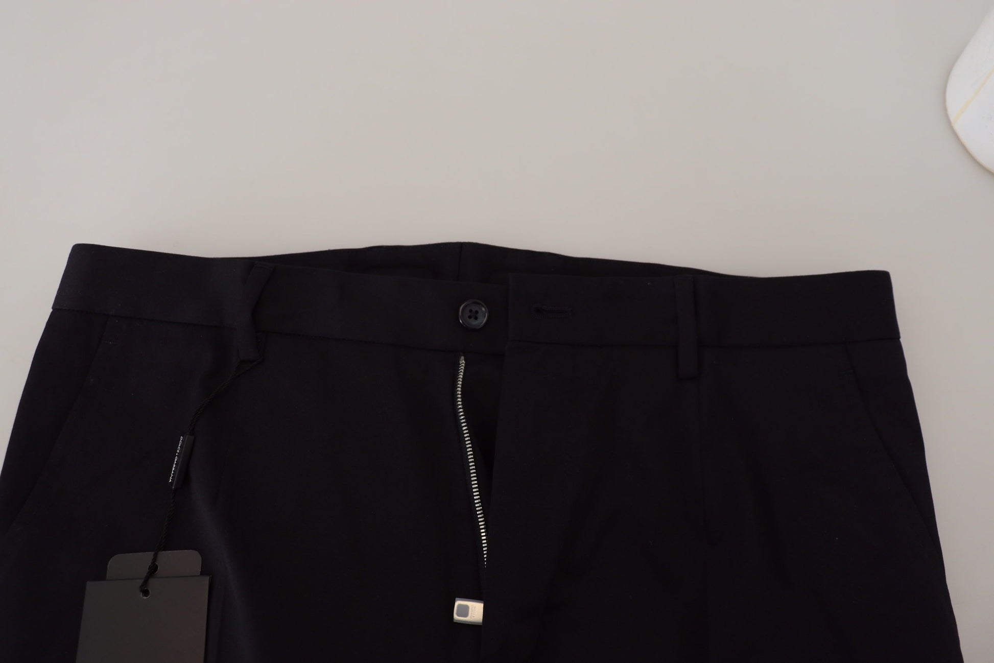 Pantalon slim Dolce & Gabbana en coton stretch bleu (chino)