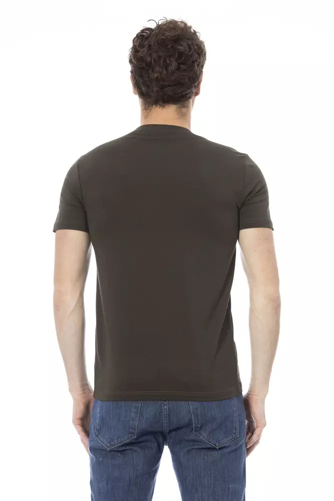 T-shirt homme Baldingini Trend en coton vert
