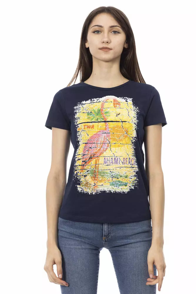 Trussardi Action Blue T-Shirt for Women
