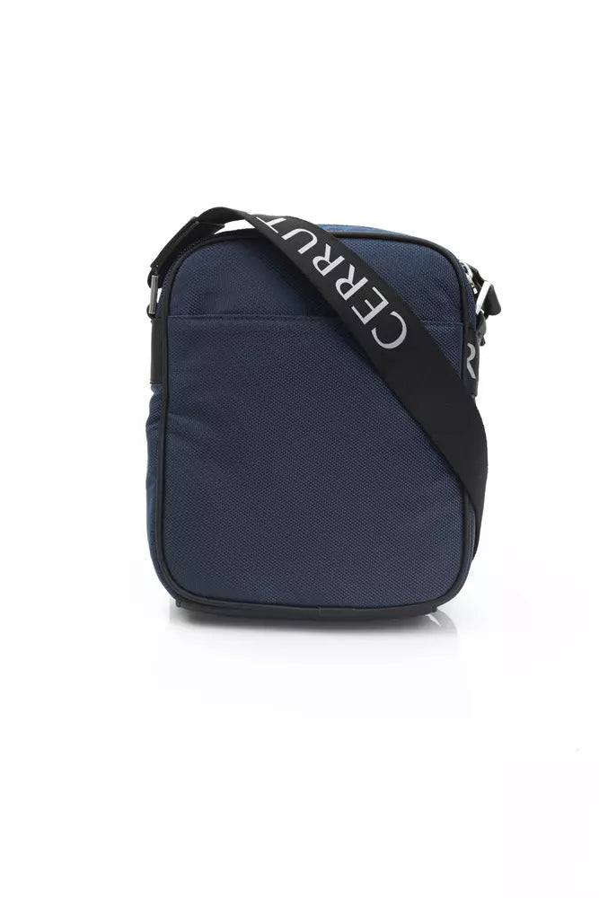 Sac bandoulière Cerruti 1881 en nylon bleu pour femme