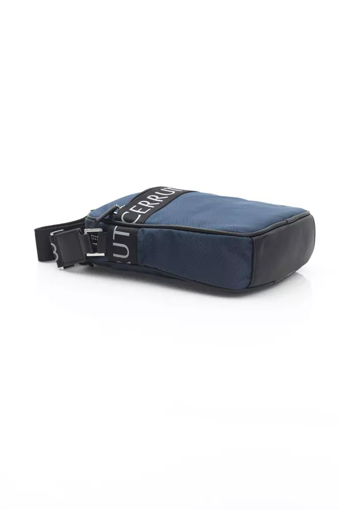 Sac bandoulière Cerruti 1881 en nylon bleu pour femme