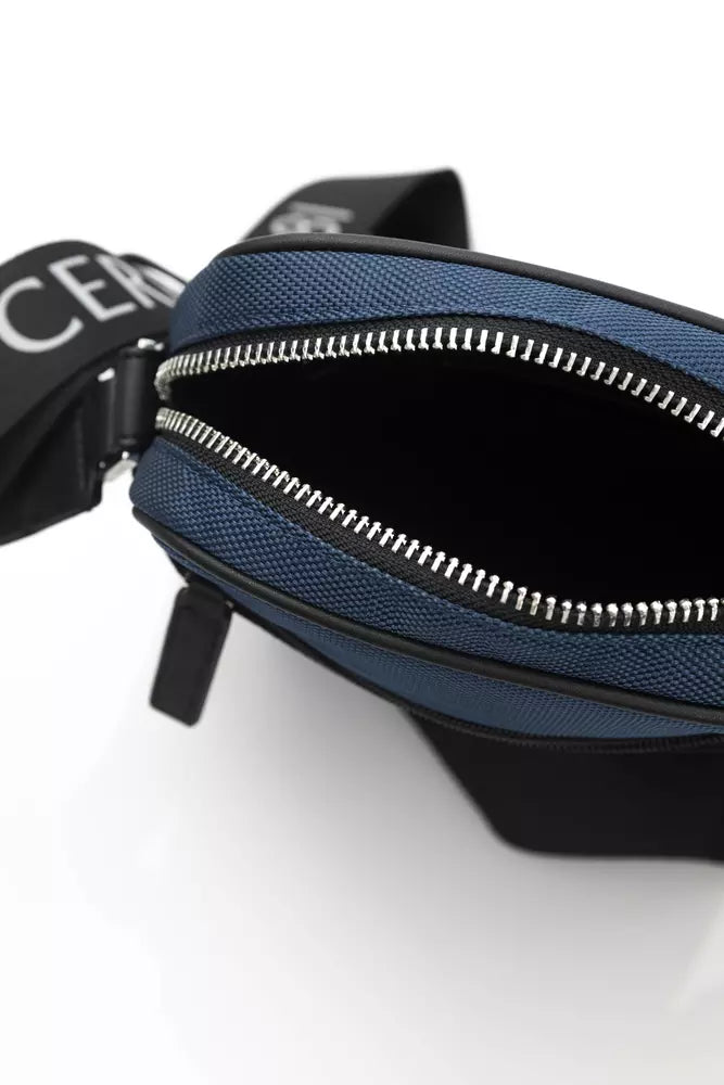 Sac bandoulière Cerruti 1881 en nylon bleu pour femme