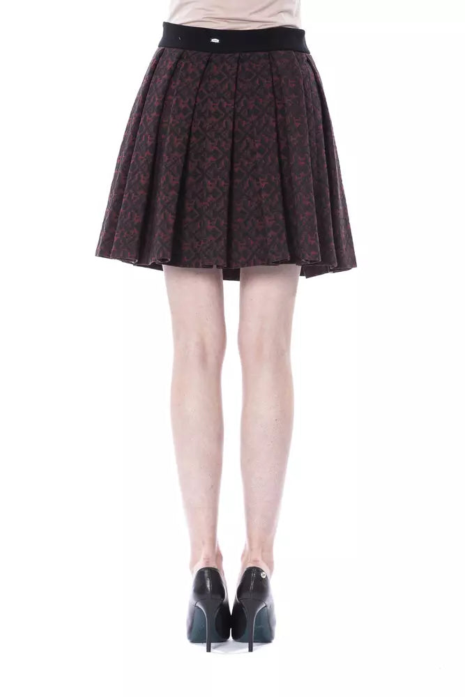 Jupe femme BYBLOS en coton marron