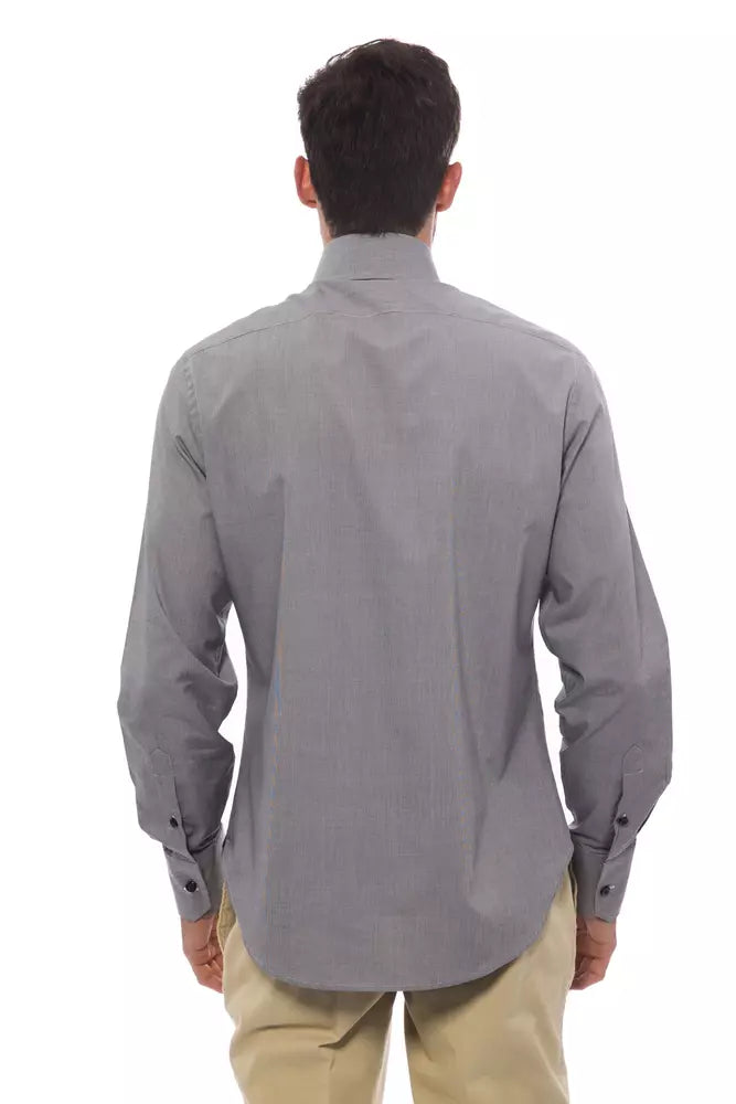Chemise Homme Billionaire Italian Couture en Coton Noir