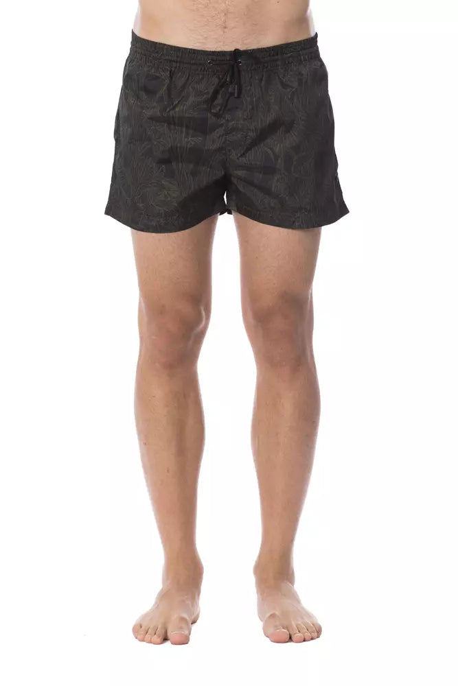 Roberto Cavalli Sport Maillot de Bain Homme Polyester Motif Militaire