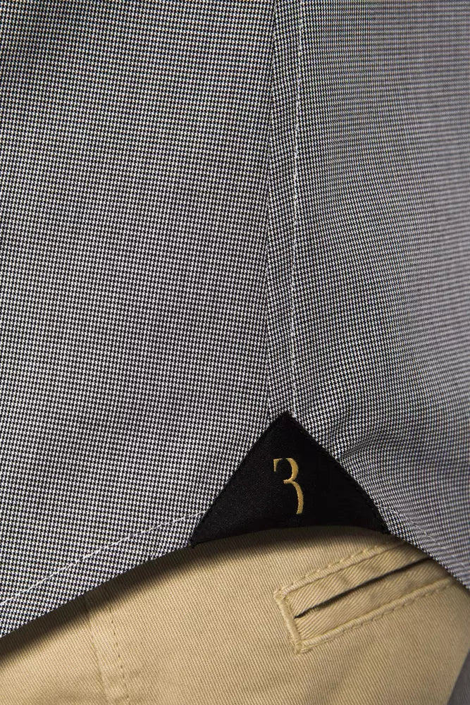Chemise Homme Billionaire Italian Couture en Coton Noir