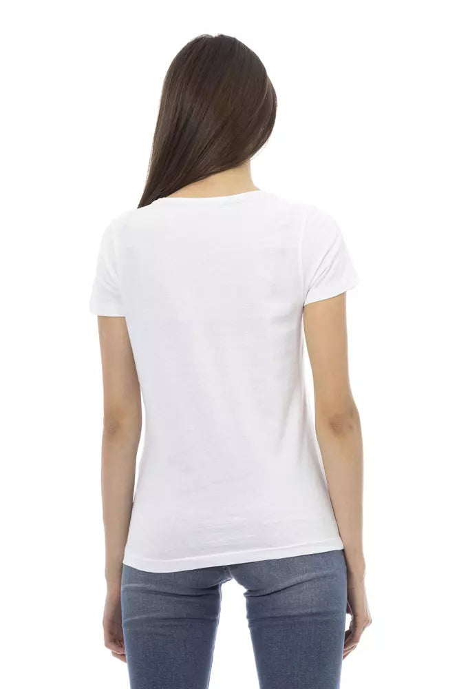 T-shirt Trussardi Action en coton blanc