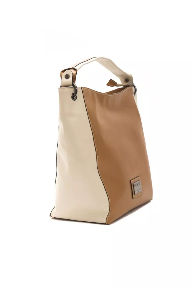 Sac à bandoulière en cuir marron pour femme Pompei Donatella