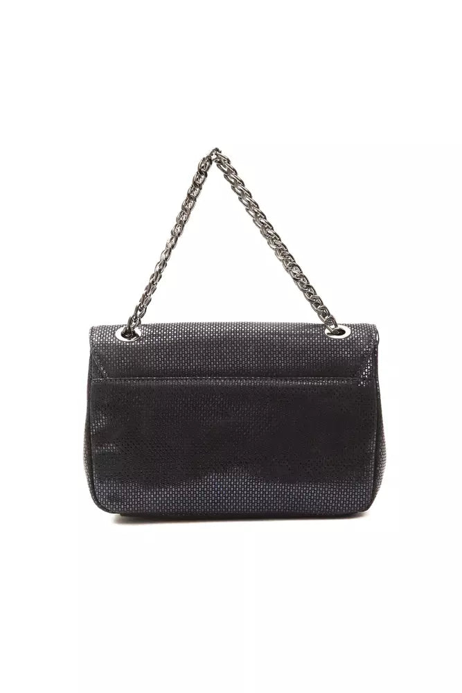 Sac bandoulière en cuir bleu pour femme Pompei Donatella