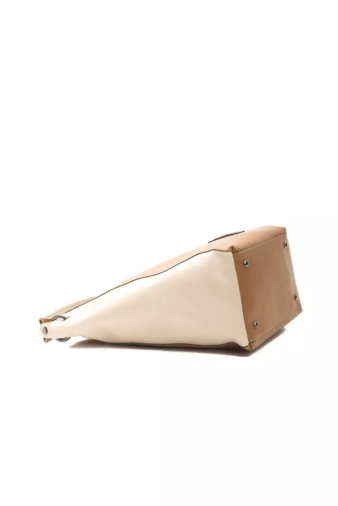 Sac à bandoulière en cuir marron pour femme Pompei Donatella