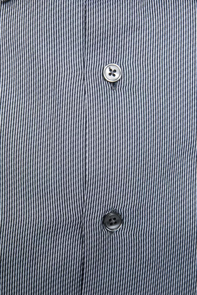 Chemise Robert Friedman en coton bleu pour homme