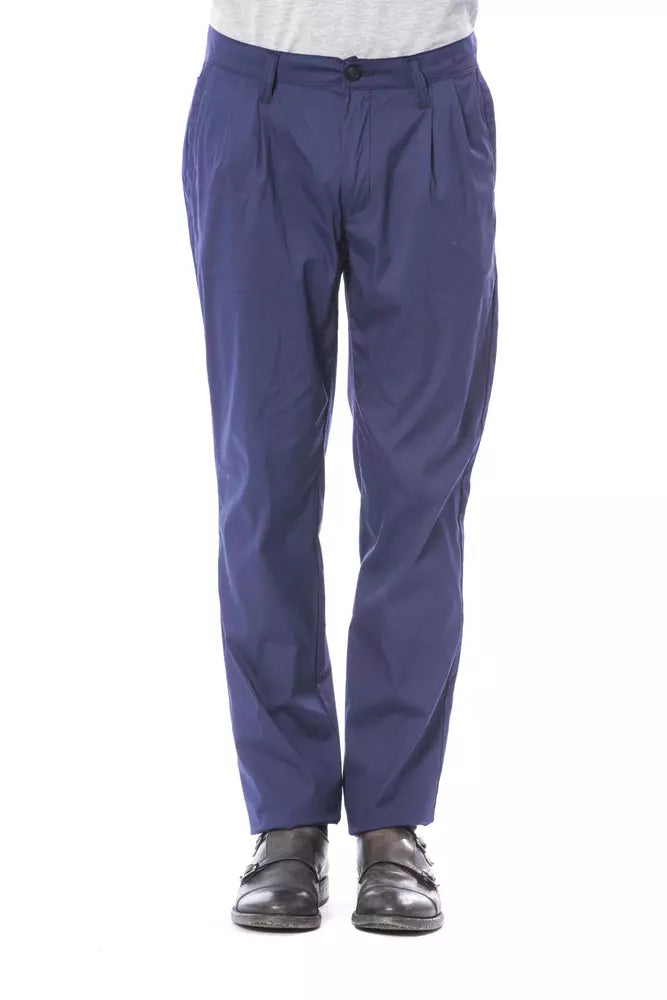 Verri Blaue Baumwollhose für Herren