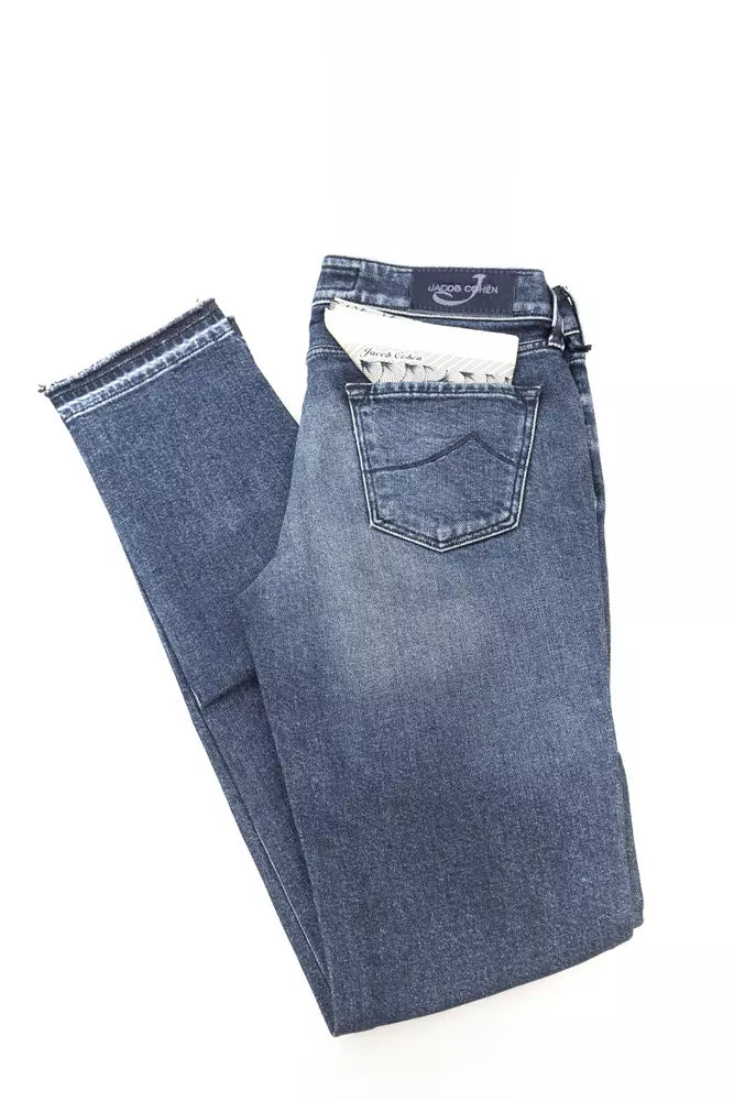 Jean Femme Coton Bleu Jacob Cohen