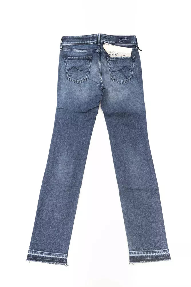 Jean Femme Coton Bleu Jacob Cohen
