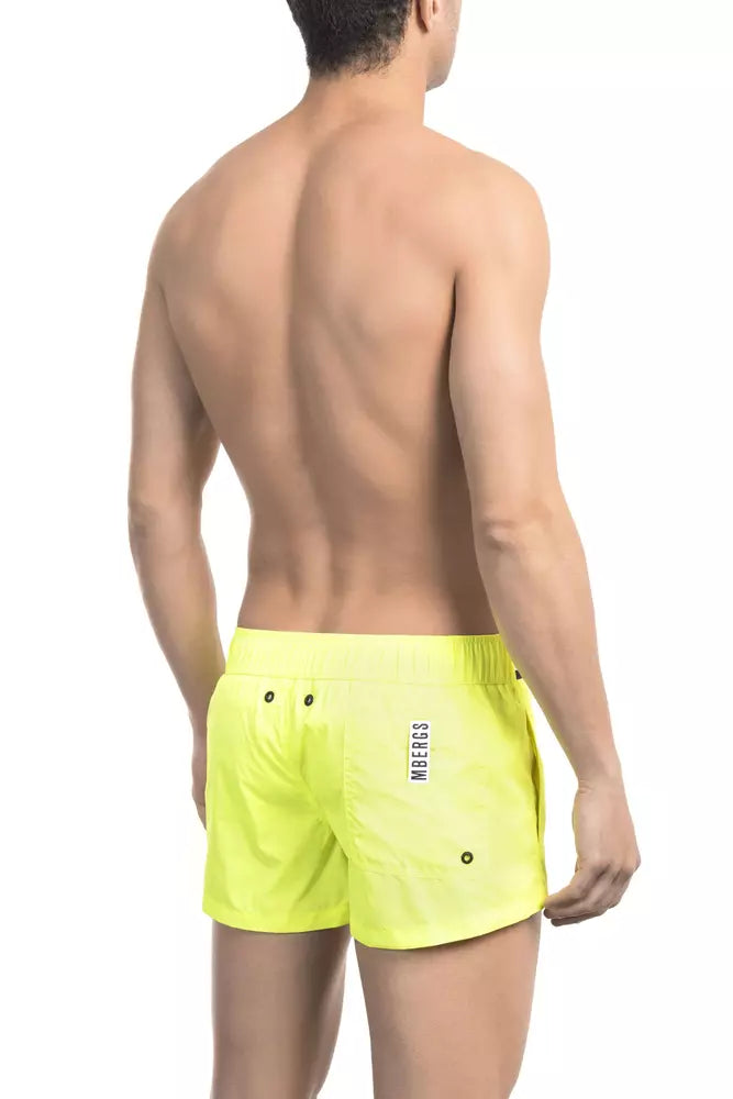 Bikkembergs Schwarze Badehose für Herren aus Polyamid
