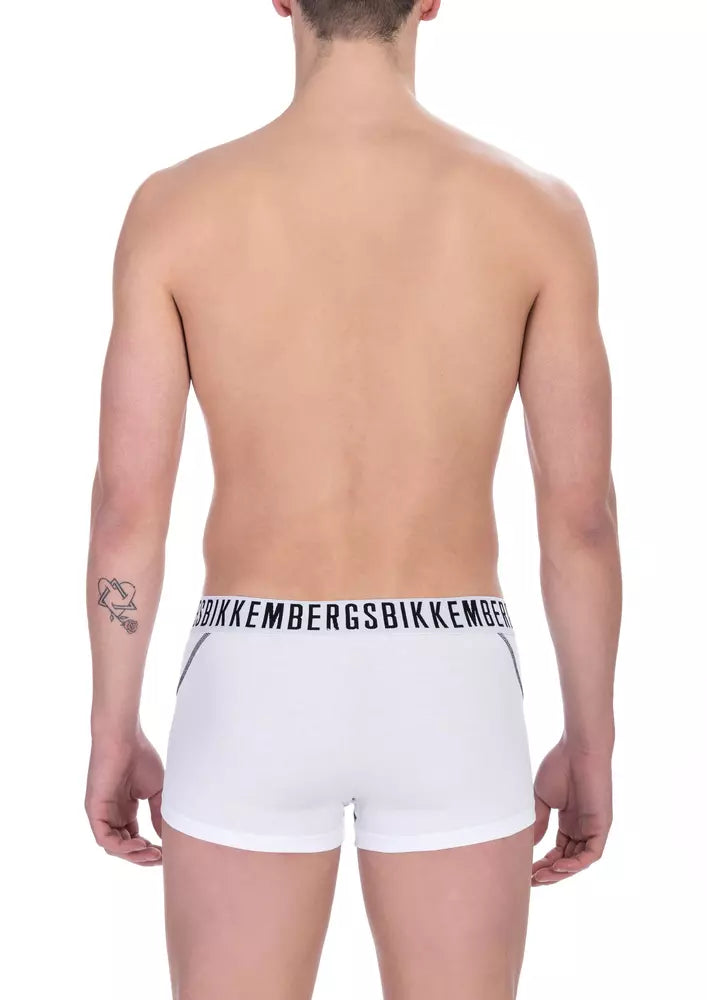 Bikkembergs – Unterhosenpaket aus weißer Baumwolle für Herren