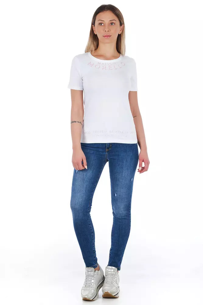 Jean slim Frankie Morello en denim bleu pour femme