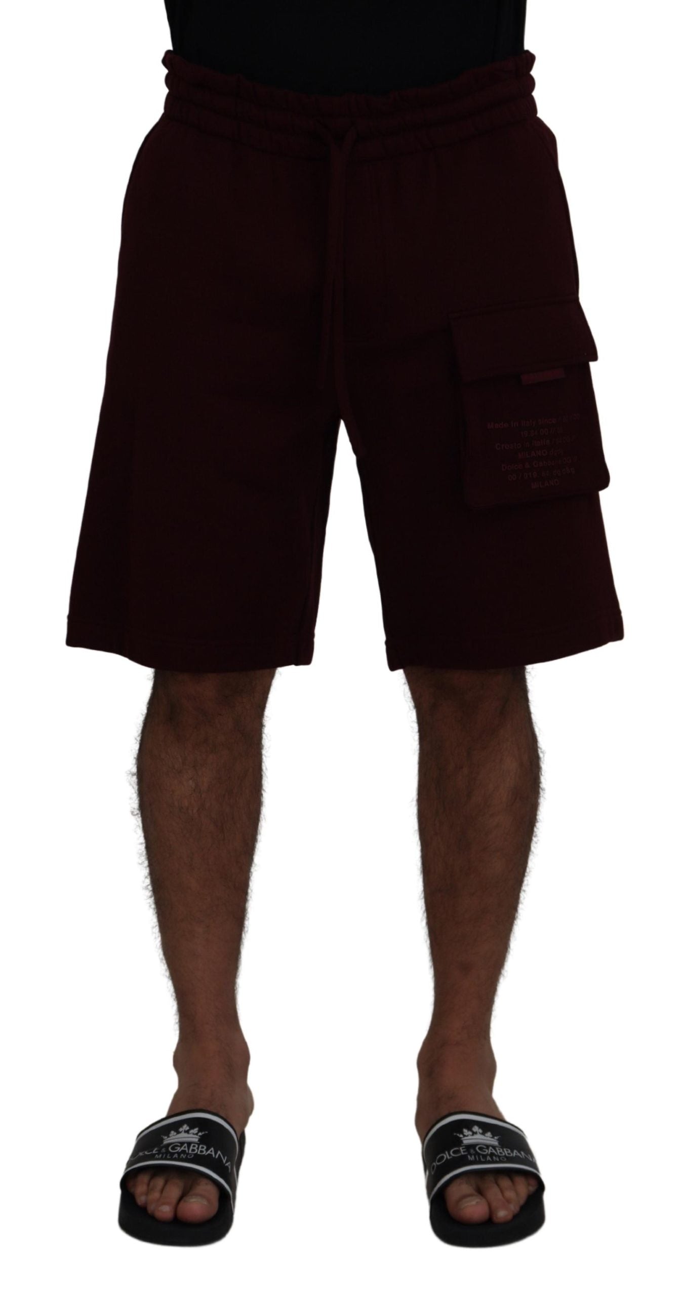 Short cargo bermuda homme marron Dolce & Gabbana